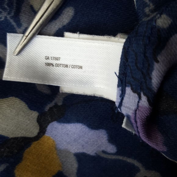 GAP Cotton Blouse with Ruffles - Picture 7 of 7